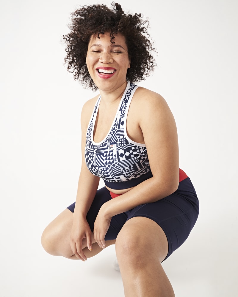 Front of plus size Jean Sports Bra by FILA | Dia&Co | dia_product_style_image_id:160818
